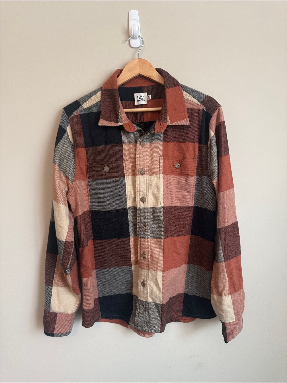 Flint & Tinder Ranger Longsleeve Workshirt in Jumbo Plaid